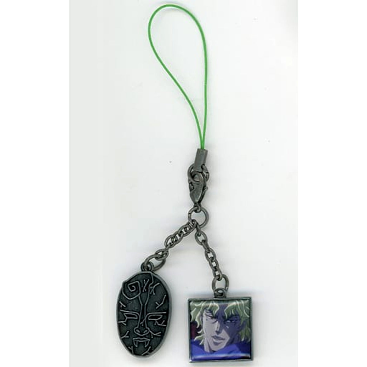 JoJo's Bizarre Adventure Dio Brando Collection Charm Anime 10th Anniversary Exhibition Limited Keychains [USED]