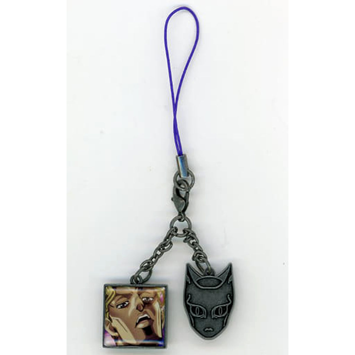 JoJo's Bizarre Adventure Yoshikage Kira Collection Charm Anime 10th Anniversary Exhibition Limited Keychains [USED]