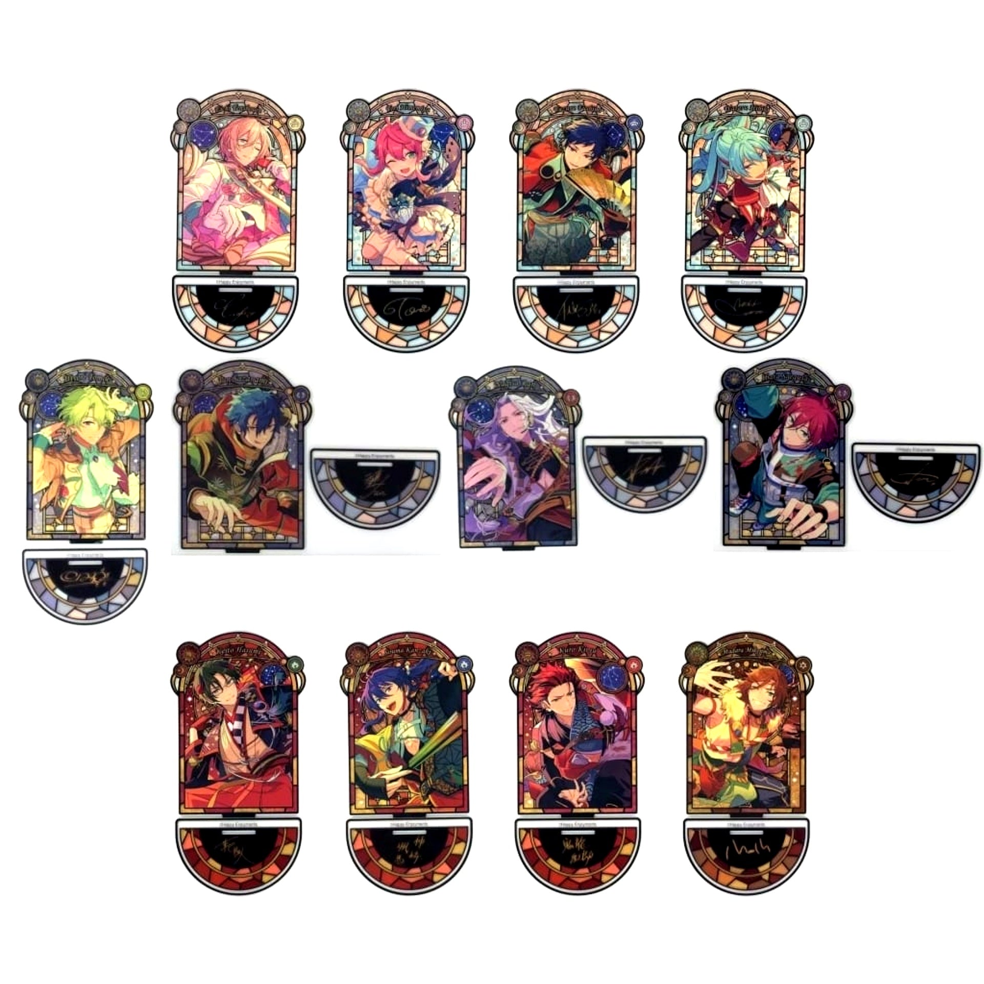 Ensemble Stars!! All 12 Types Set Direction of the Stars Acrylic Stand A China Limited [USED]