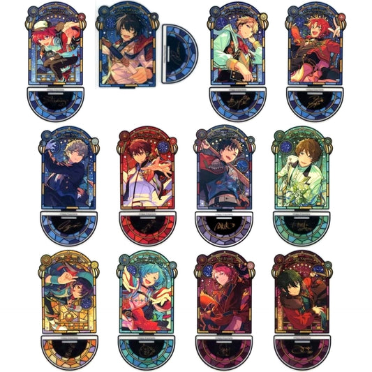Ensemble Stars!! All 12 Types Set Direction of the Stars Acrylic Stand B China Limited [USED]