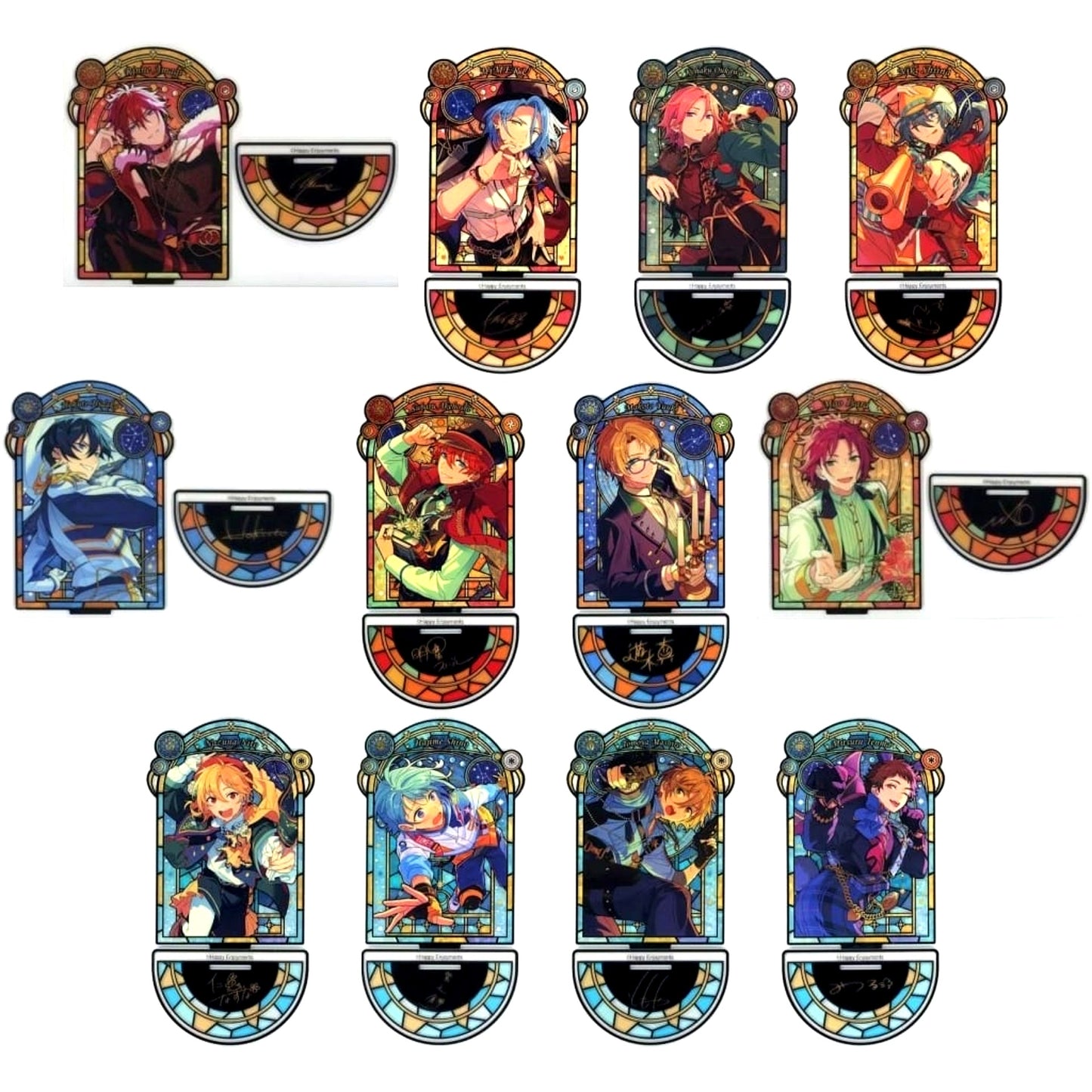 Ensemble Stars!! Where the Stars Lead Acrylic Stand C China Limited All 12 Types Set [USED]