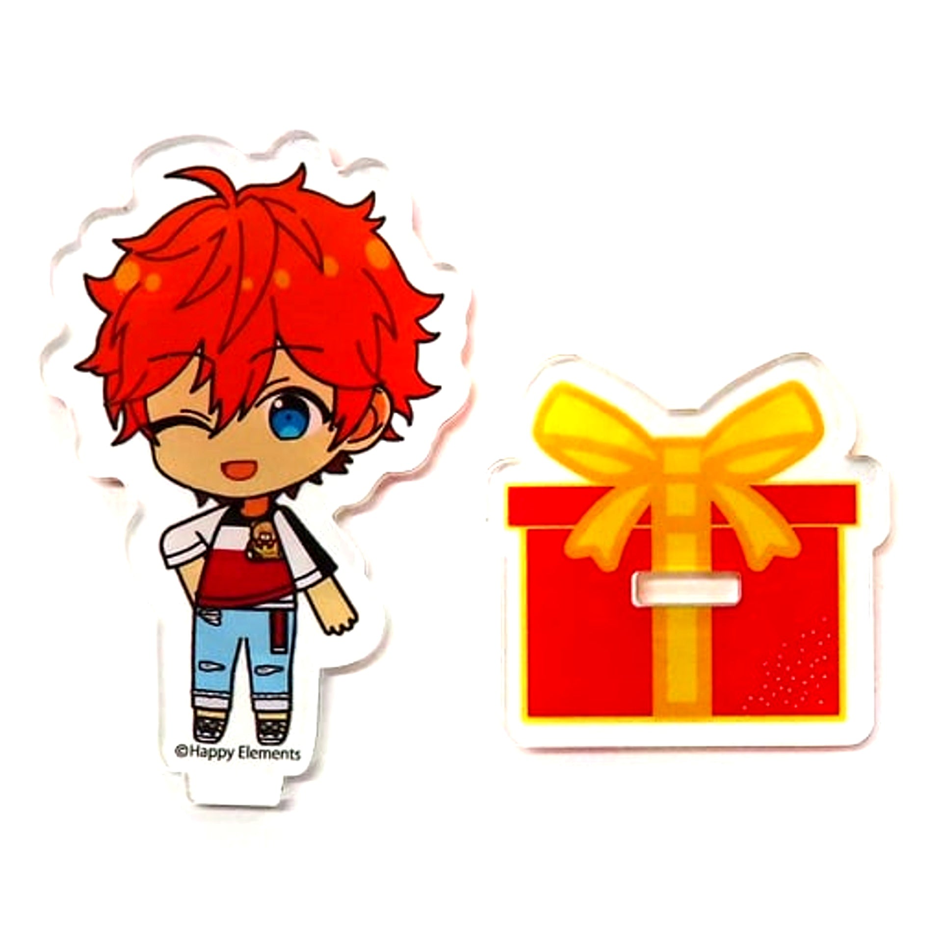 Subaru Akehoshi Ensemble Stars!! Acrylic Stand Birthday Cookie Bear shop sun-star Purchase Bonus [USED]