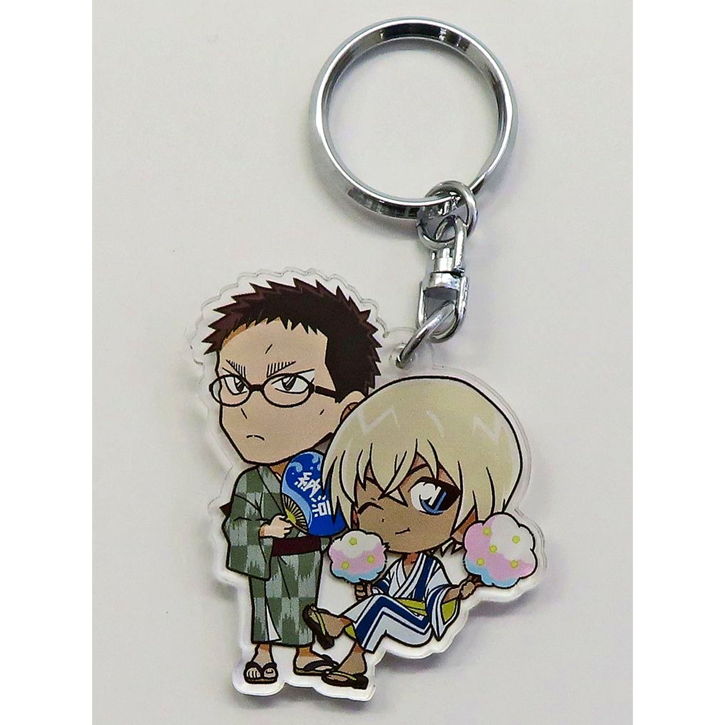Rei Furuya Toru Amuro Yuya Kazami Detective Conan Acrylic Keychain Summer Festival Ver. Osaka Castle Honjin Special Shop [USED]