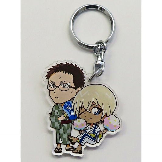 Rei Furuya Toru Amuro Yuya Kazami Detective Conan Acrylic Keychain Summer Festival Ver. Osaka Castle Honjin Special Shop [USED]