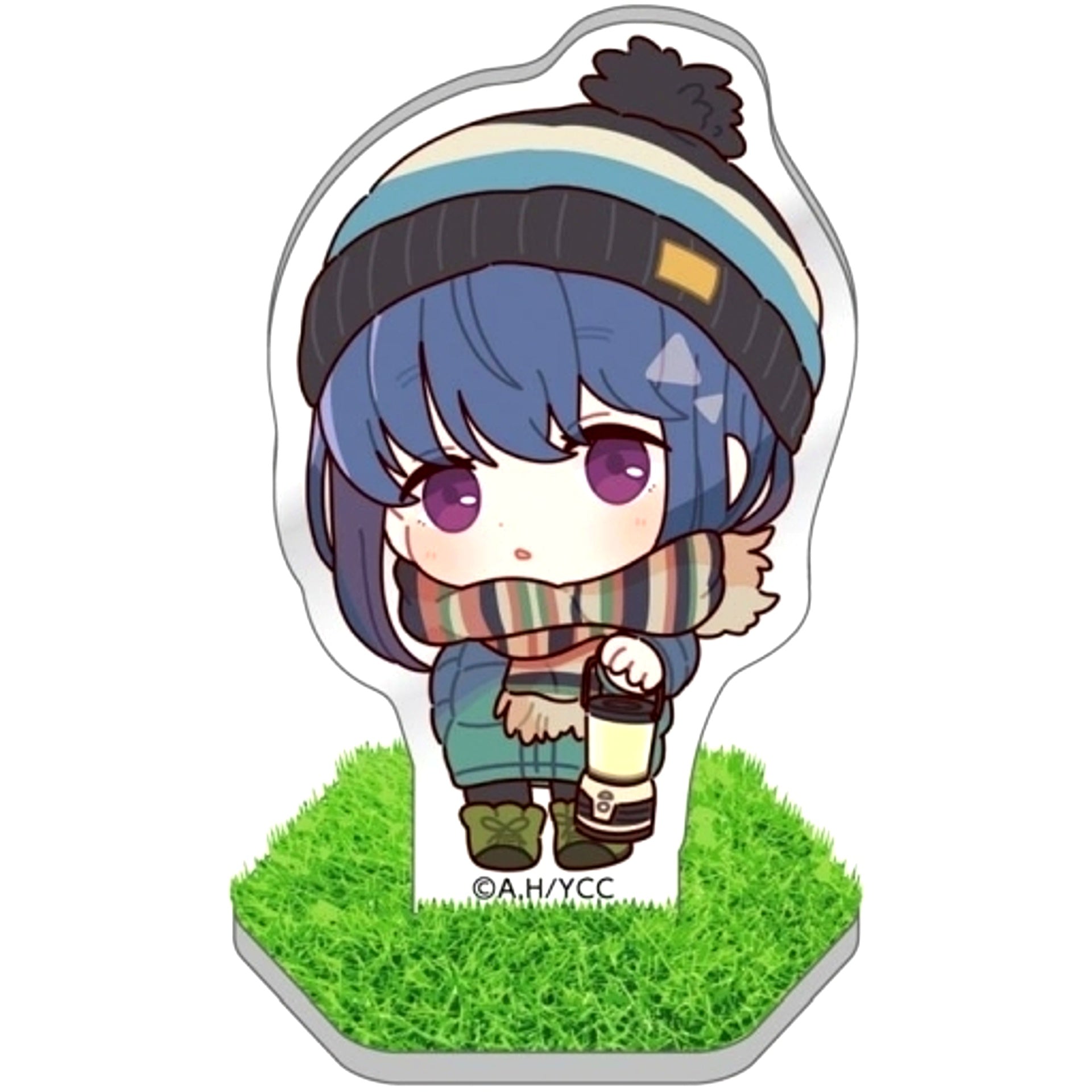 Rin Shima Standing Yuru Camp Trading Grass Acrylic Stand [USED]