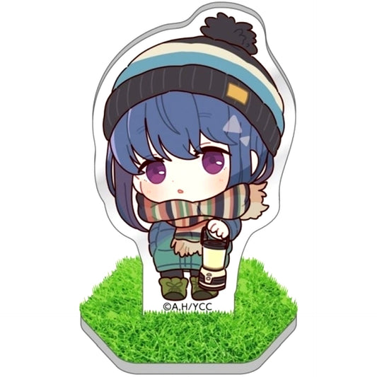 Rin Shima Standing Yuru Camp Trading Grass Acrylic Stand [USED]