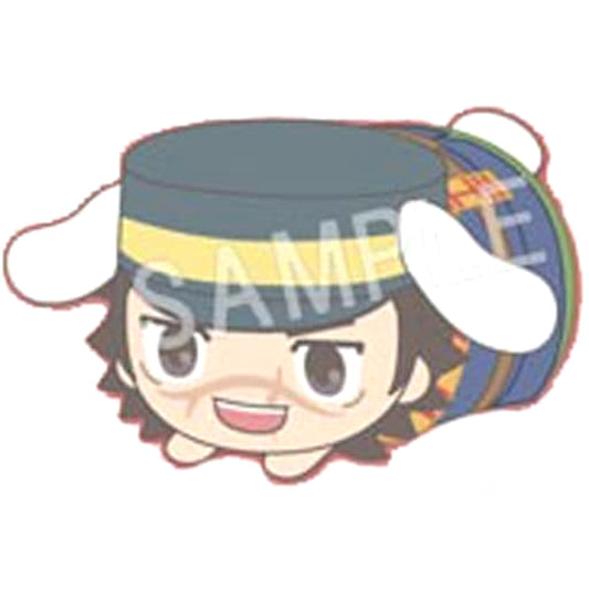 Golden Kamuy X Sanrio Characters Saichi Sugimoto Cinnamoroll Mochikororin Plush Mascot Type A Plush [USED]
