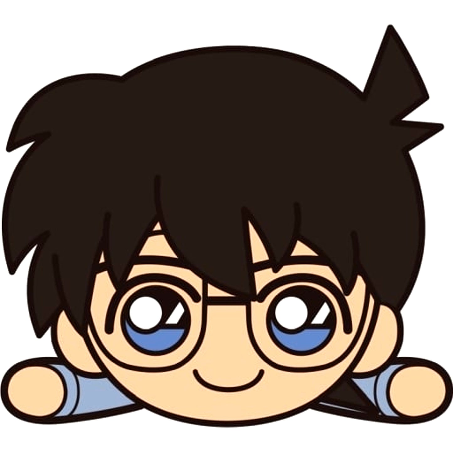 Conan Edogawa Detective Conan Nesoberi Plush Petit Police Academy Ver. [USED]