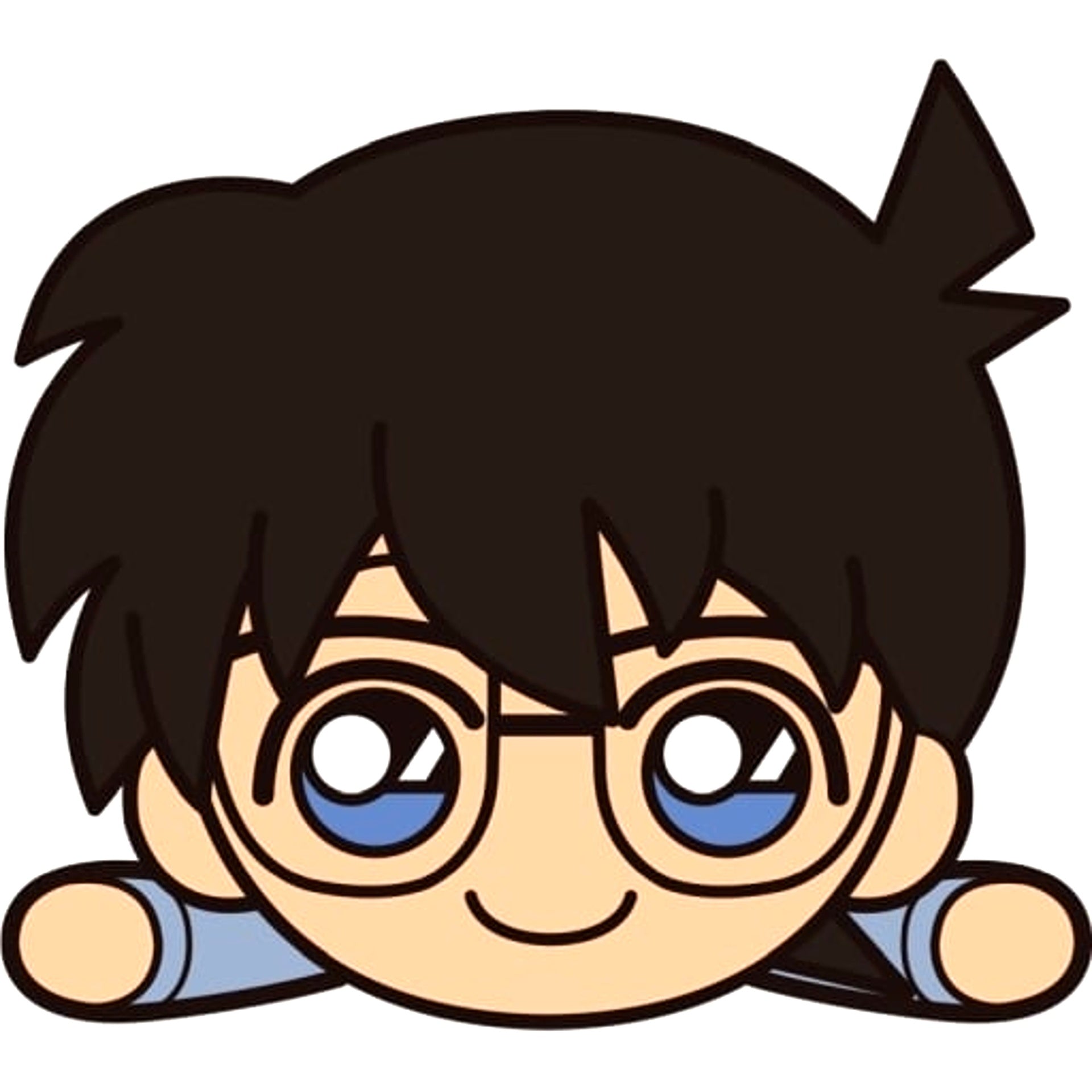 Conan Edogawa Detective Conan Nesoberi Plush Petit Police Academy Ver. [USED]