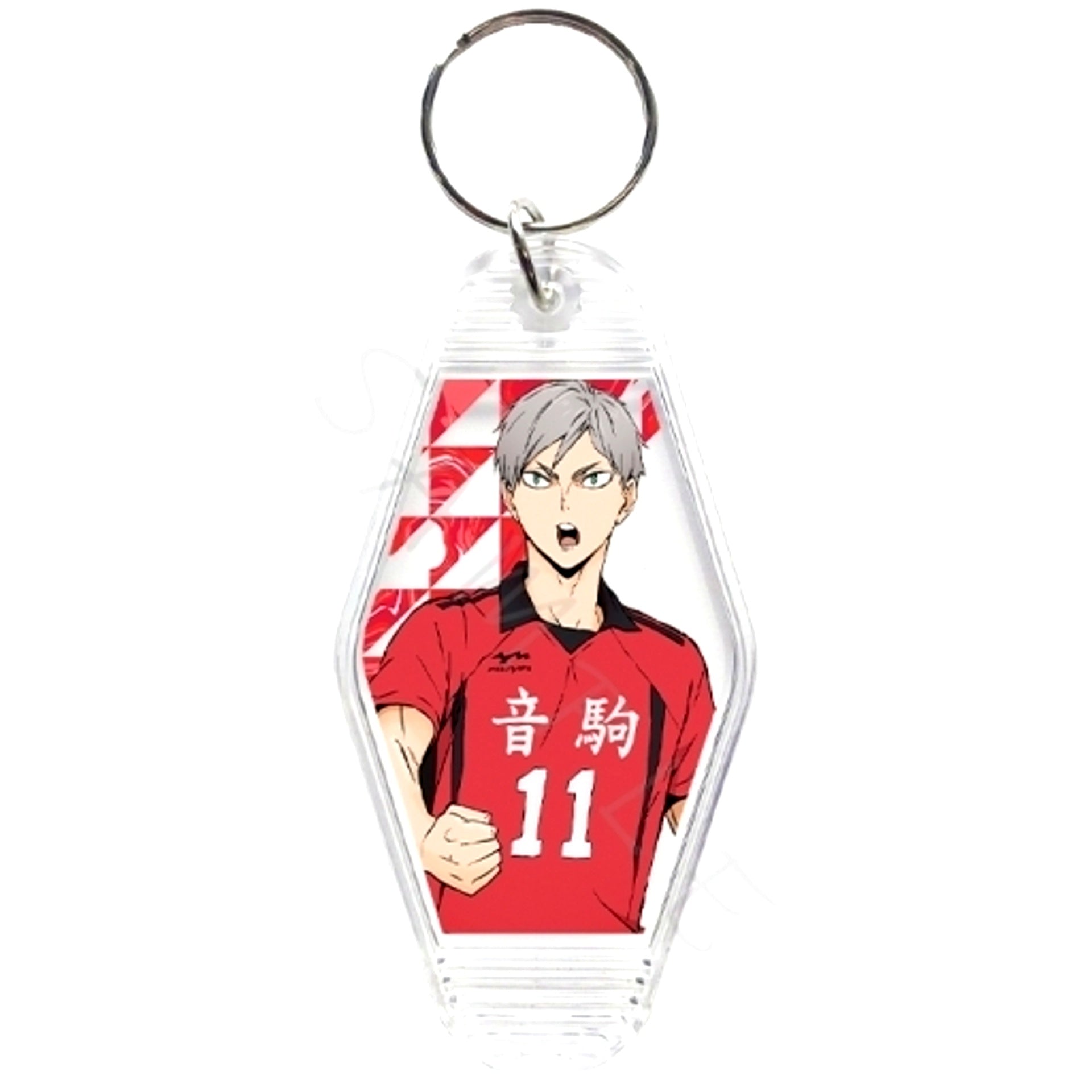 Lev Haiba Haikyu!! Vol. 5 Motel Keychain [USED]