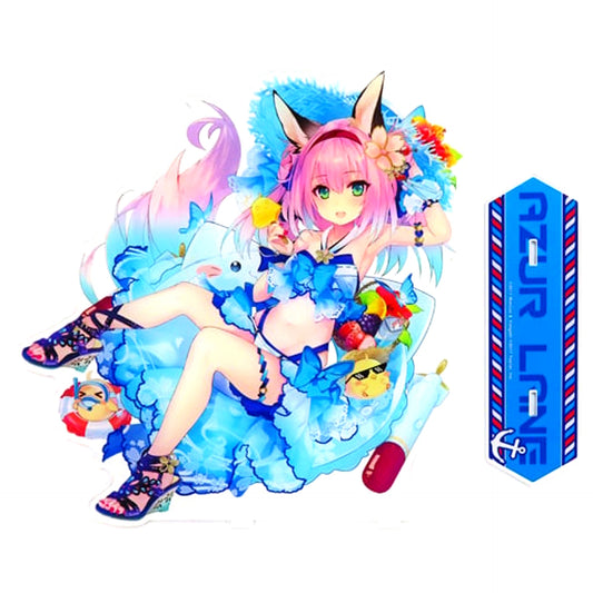 Hanazuki 07. Big Acrylic Character Stand Azur Lane Blow Away the Hot Summer Summer Azur Lane Swimsuit Fes Made-to-Order Ltd [USED]