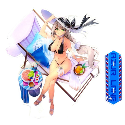 Aquila 11 Big Acrylic Character Stand Azur Lane Blow Away the Hot Summer Summer Azur Lane Swimsuit Festival Made-to-Order Limited [USED]