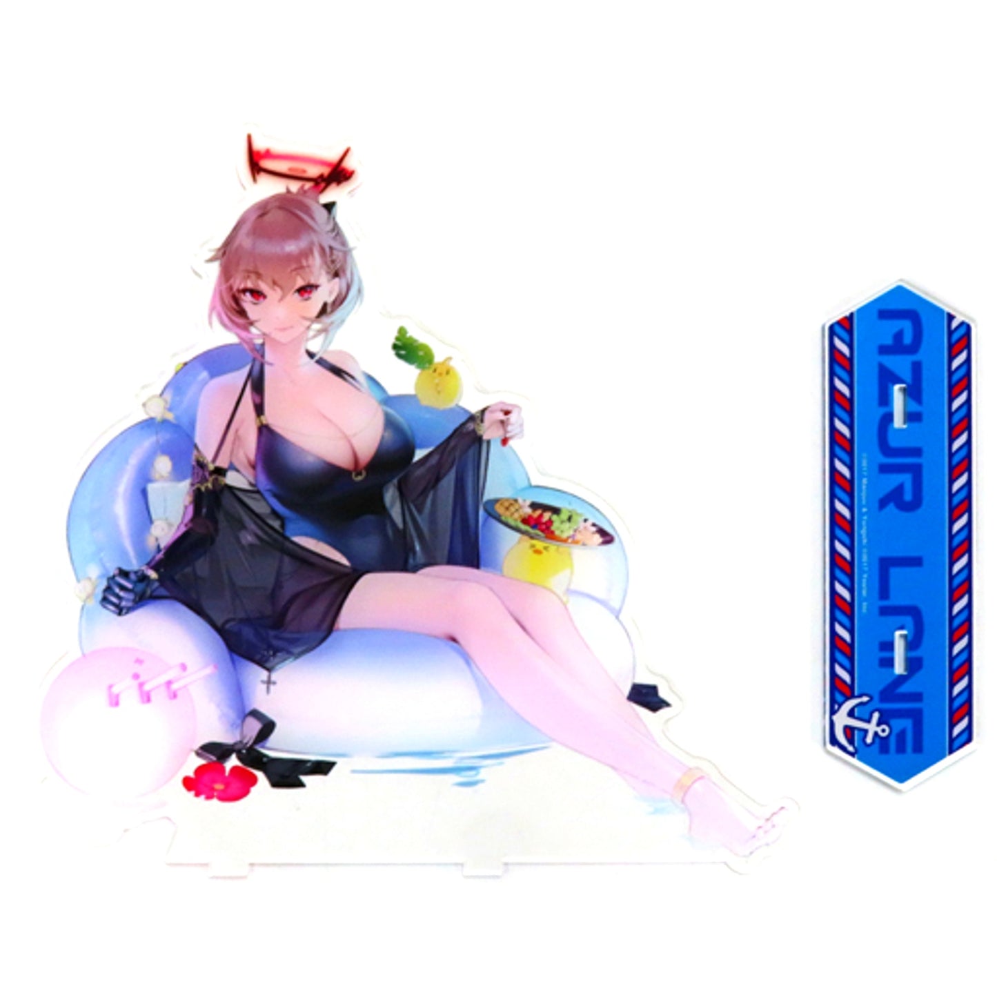 Duca degli Abruzzi 14. Azur Lane Big Acrylic Character Stand Blow Away the Hot Summer! Summer Azur Lane Swimsuit Festival Made to Order Limited [USED]