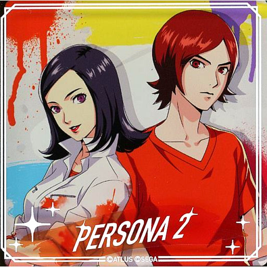 Protagonist Persona 2 Innocent Sin & Persona 2 Eternal Punishment Acrylic Block Persona Series 25th Anniversary Animate Limited [USED]