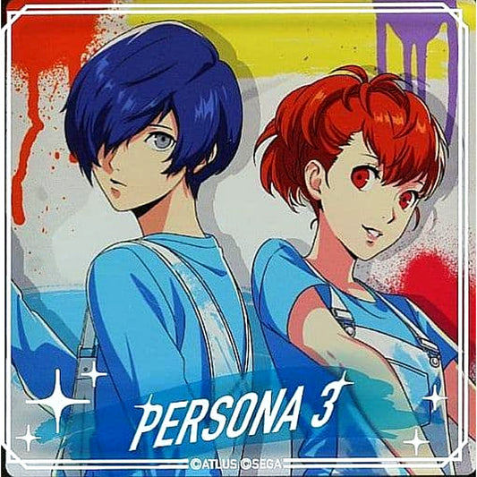 Persona 3 Protagonists Persona Series 25th Anniversary Acrylic Block animate Exclusive Male and Female [USED]