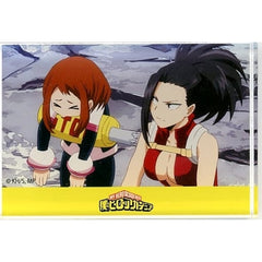 My Hero Academia Ochaco Uraraka & Momo Yaoyorozu Scene Still Acrylic Block Season 3 Cour 2 Munyugurumi Patio Exclusive Acrylic Stands [USED]