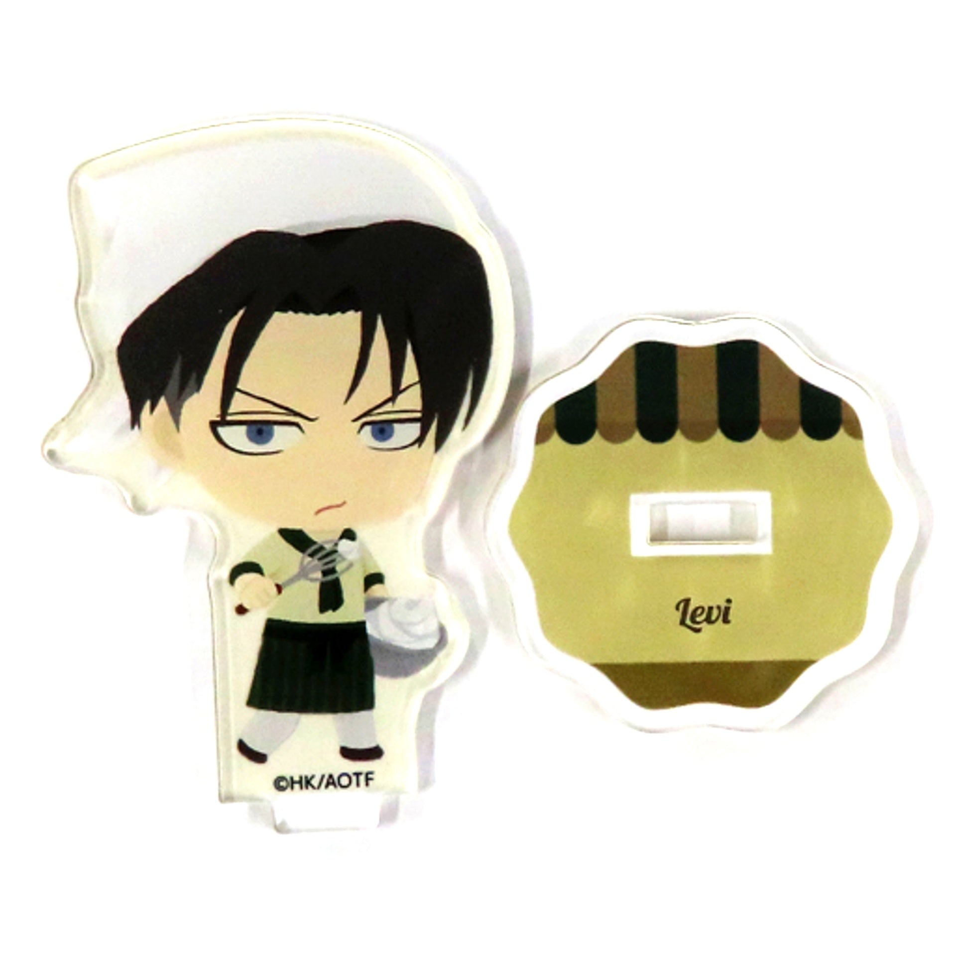 Levi Ackerman Attack on Titan Fuwaponi Series Trading Acrylic Stand [USED]