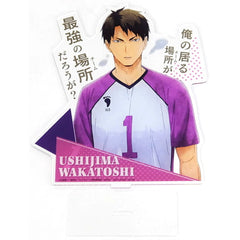 Haikyu!! Wakatoshi Ushijima Ichiban Kuji Big Acrylic Stand Prize L Acrylic Stands [USED]