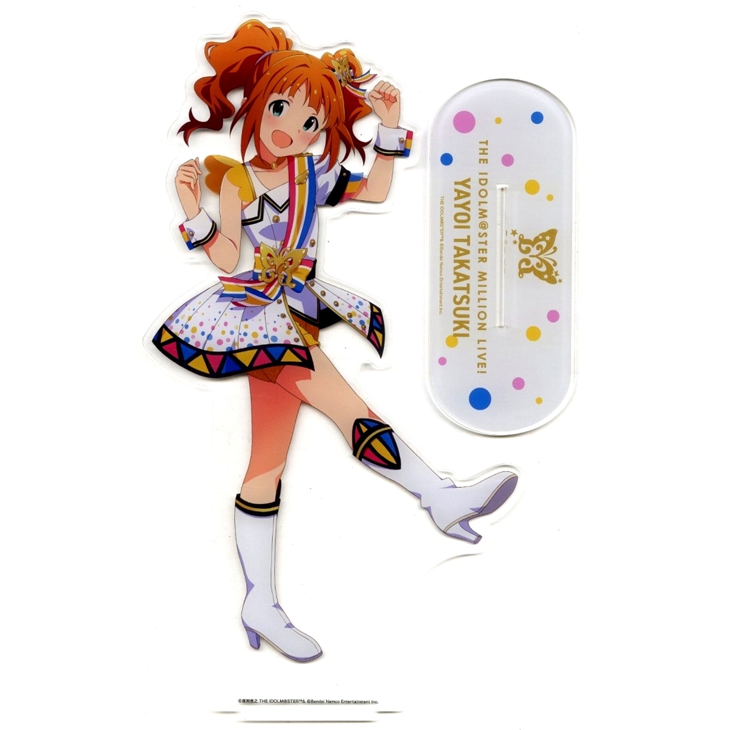Yayoi Takatsuki The Idolmaster Million Live! Super Huge Acrylic Stand Nouvelle Tricolore Ver. [USED]