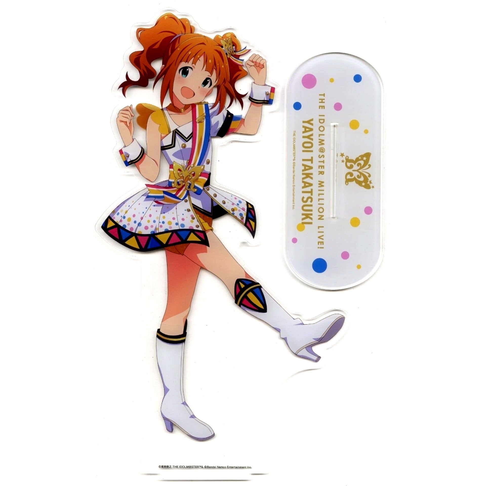 Yayoi Takatsuki The Idolmaster Million Live! Super Huge Acrylic Stand Nouvelle Tricolore Ver. [USED]
