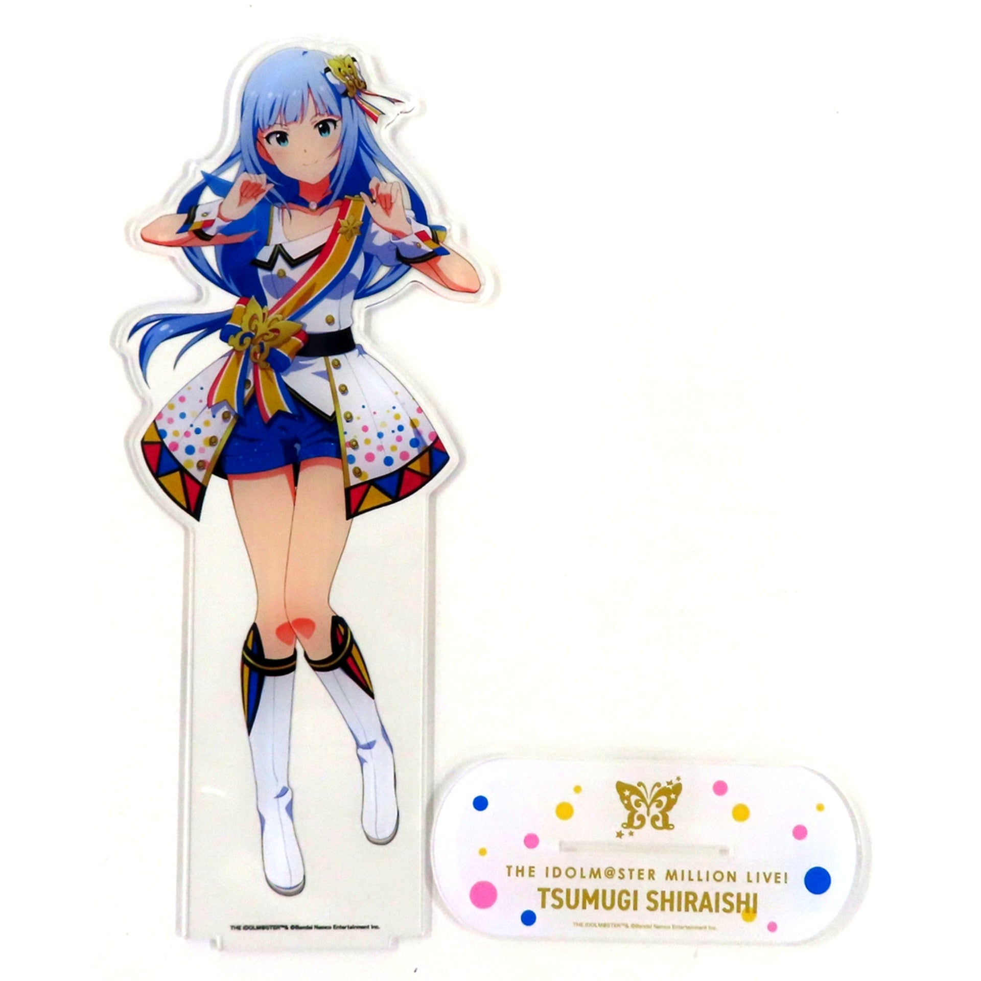 Tsumugi Shiraishi The Idolm@ster Million Live! Super Big Acrylic Stand Nouvelle Tricolore ver. [USED]
