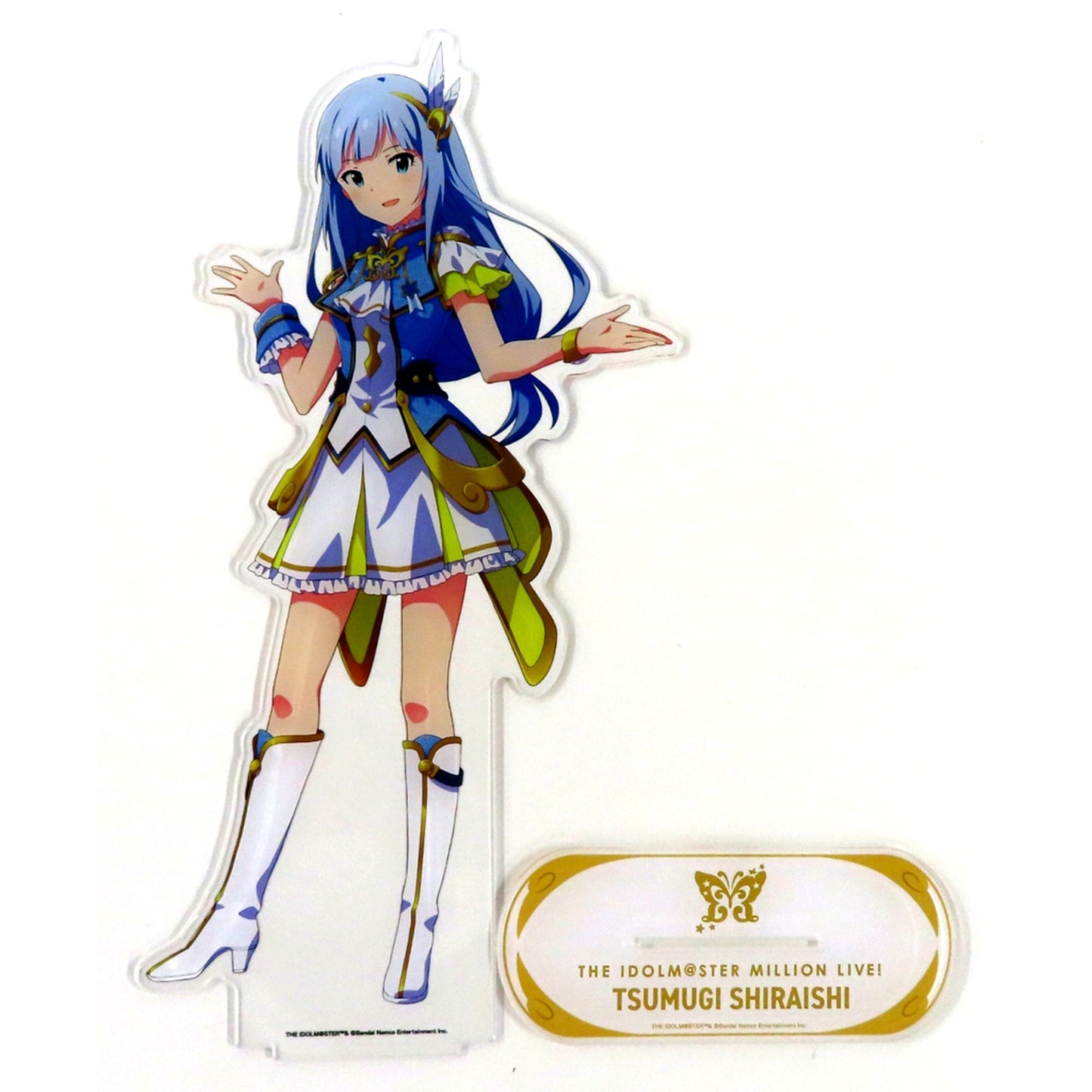 Tsumugi Shiraishi The Idolm@ster Million Live! Super Big Acrylic Stand Lumiere Papillon ver. [USED]