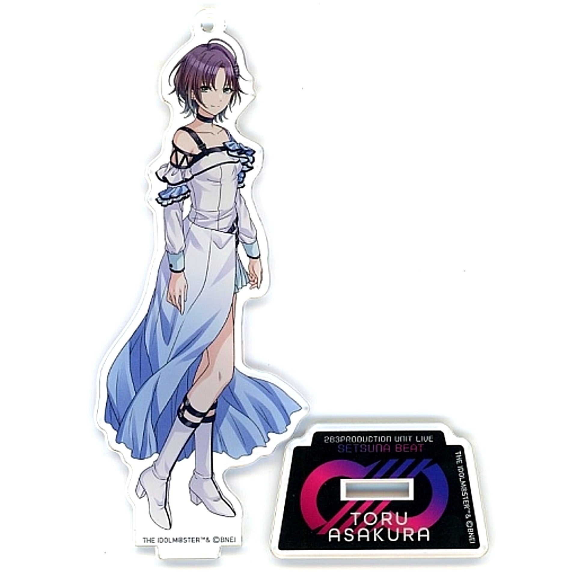 Toru Asakura SETSUNA BEAT ver. Official Acrylic Stand Keychain The Idolmaster Shiny Colors [USED]