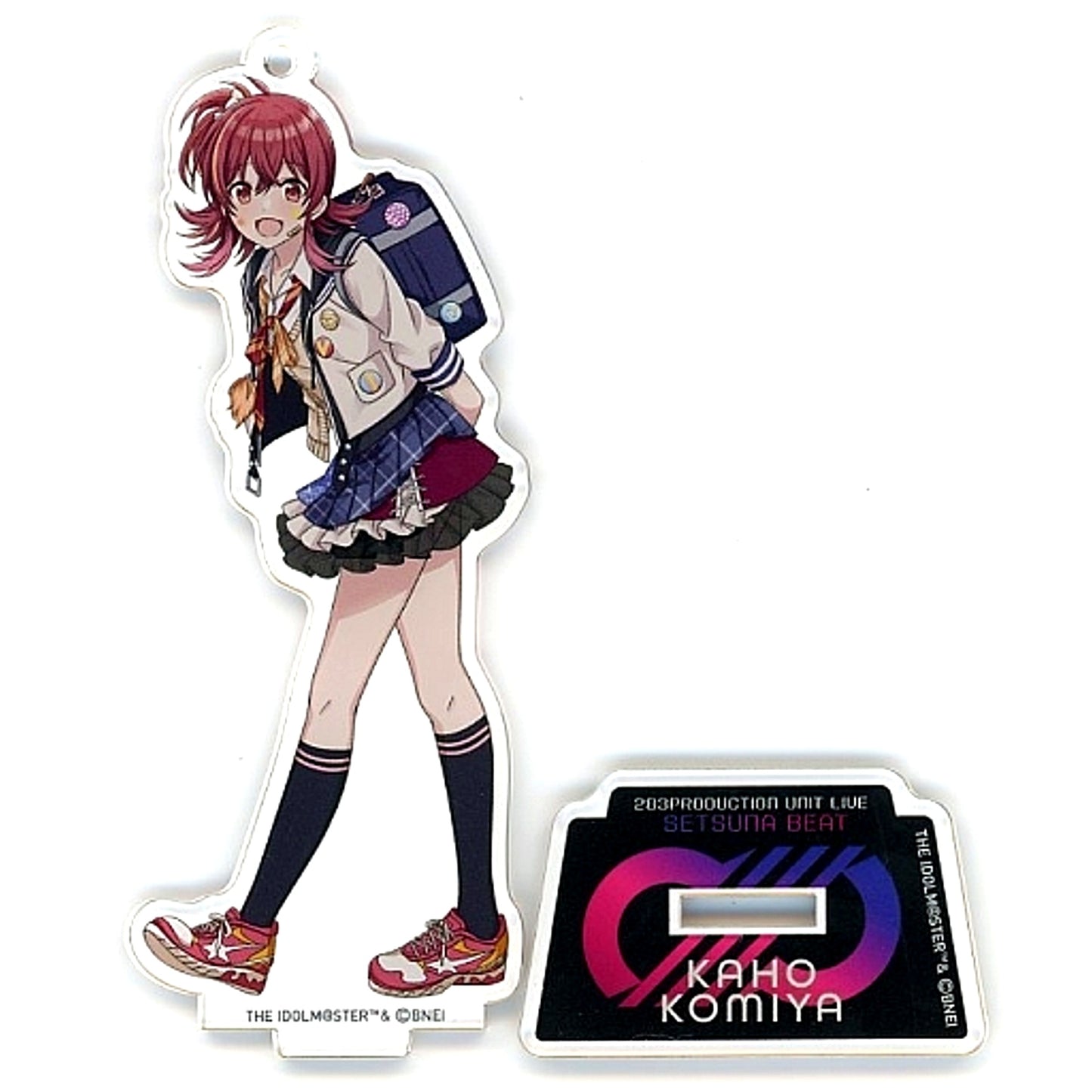 Kaho Komiya The Idolm@ster Shiny Colors Official Acrylic Stand Keychain SETSUNA BEAT Ver. [USED]