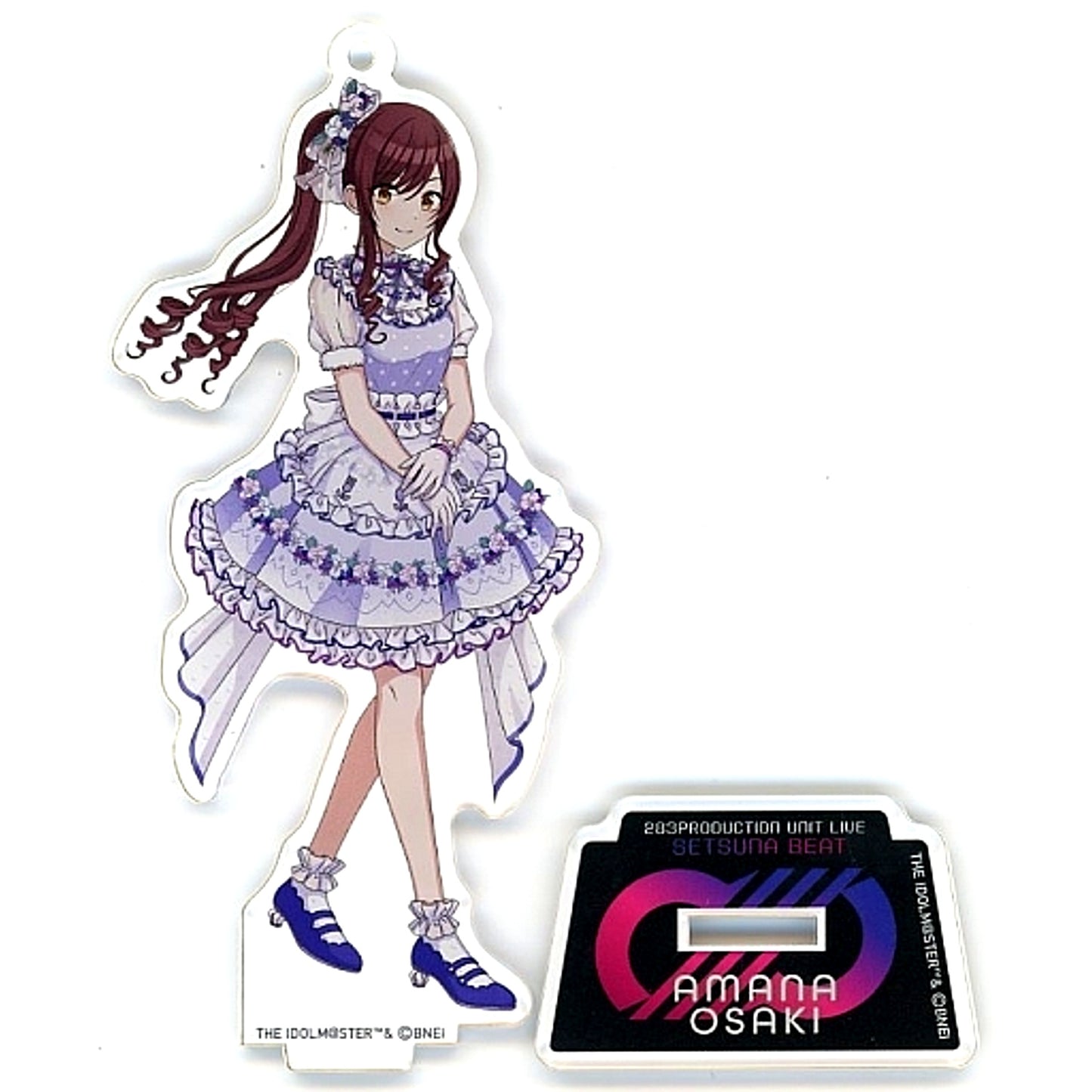 Amana Osaki The Idolm@ster Shiny Colors Official Acrylic Stand Keychain SETSUNA BEAT Ver. [USED]