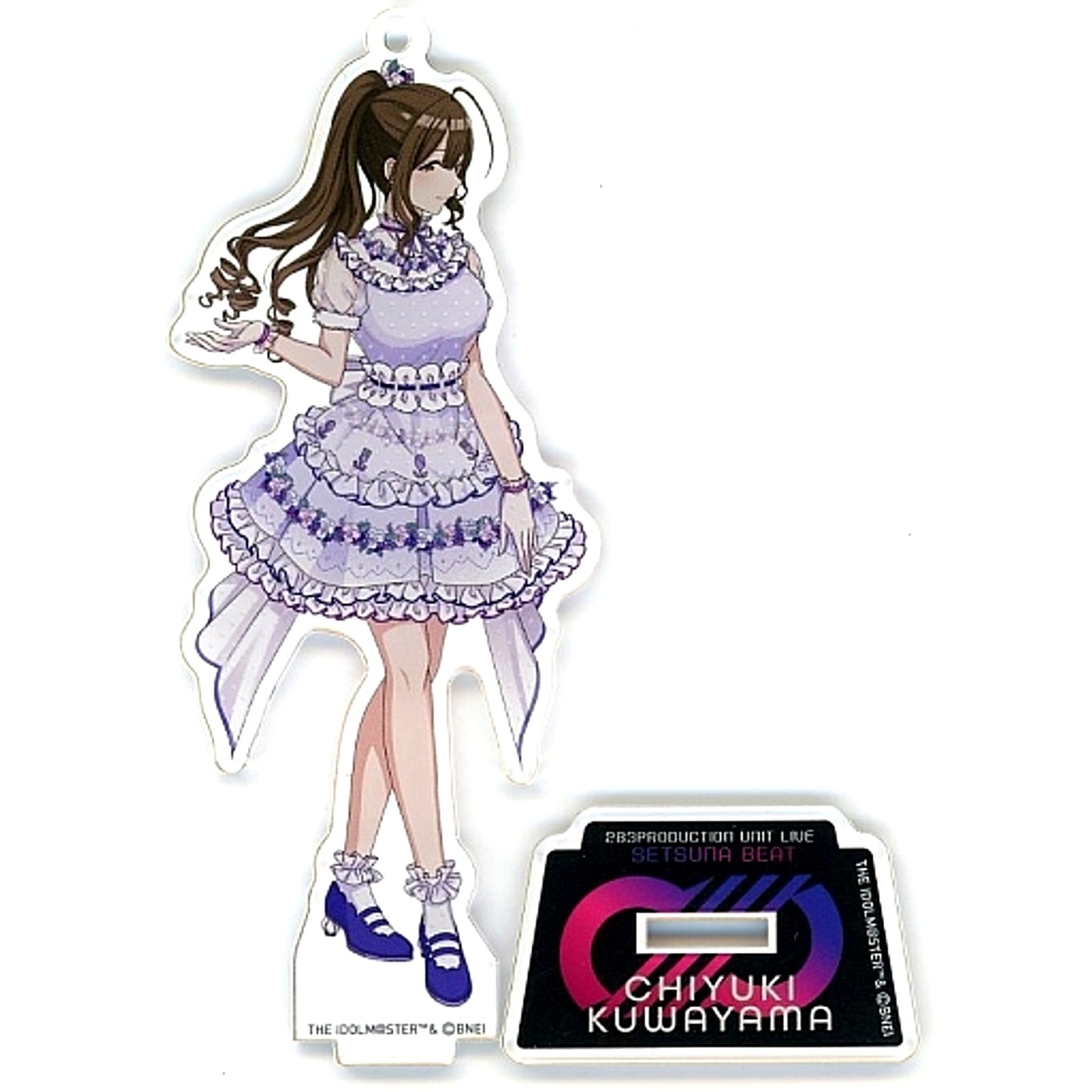 Chiyuki Kuwayama THE IDOLM@STER Shiny Colors Official Acrylic Stand Keychain SETSUNA BEAT Ver. [USED]