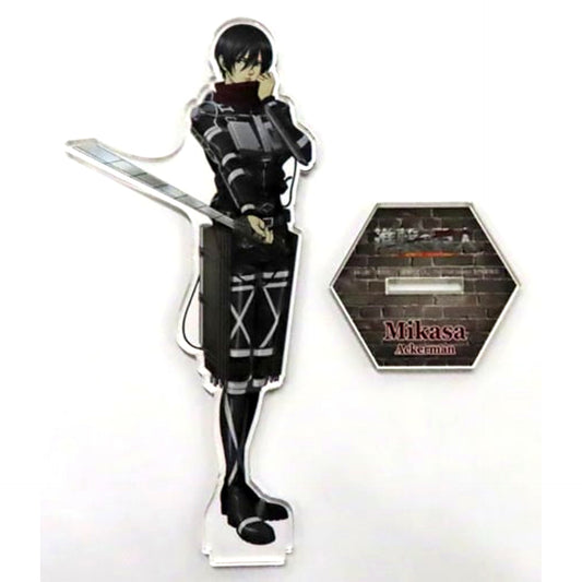 Single Item Mikasa Ackerman Attack on Titan x NewDays Acrylic Stand [USED]