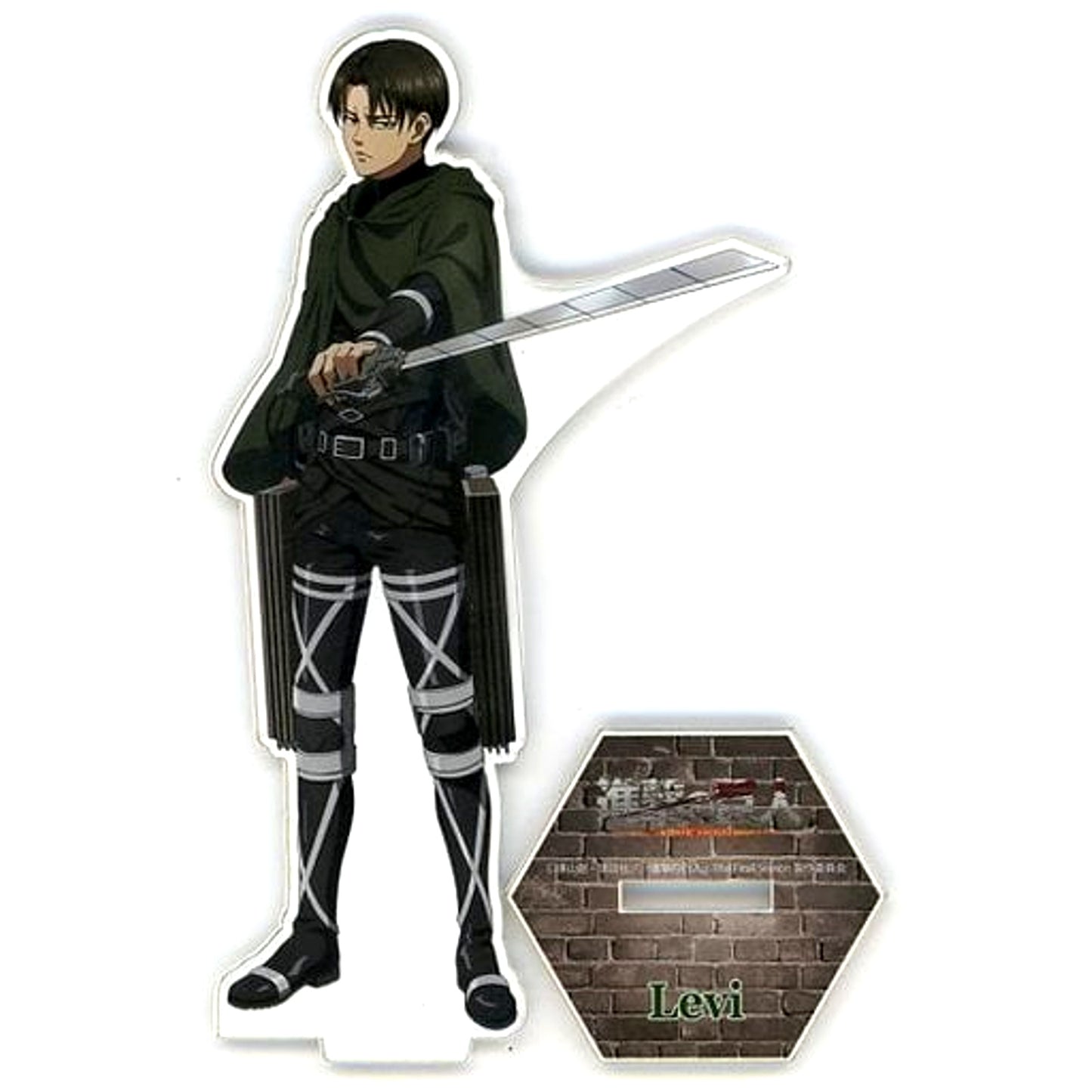 Levi Ackerman Attack on Titan NewDays Acrylic Stand [USED]