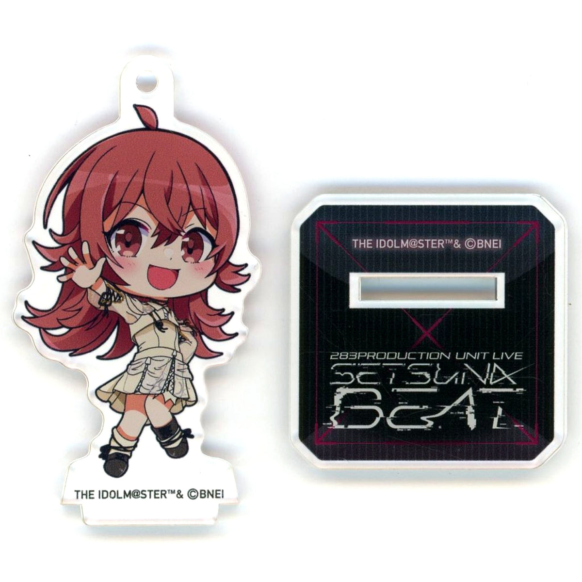 Kaho Komiya SETSUNA BEAT Official Mini Acrylic Stand THE IDOLM@STER Shiny Colors [USED]
