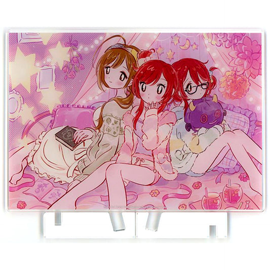 283 Production Alstroemeria Official Illustrator Collabo Acrylic Panel The Idolmaster Shiny Colors 283 Production Unit Live Setsuna Beat [USED]