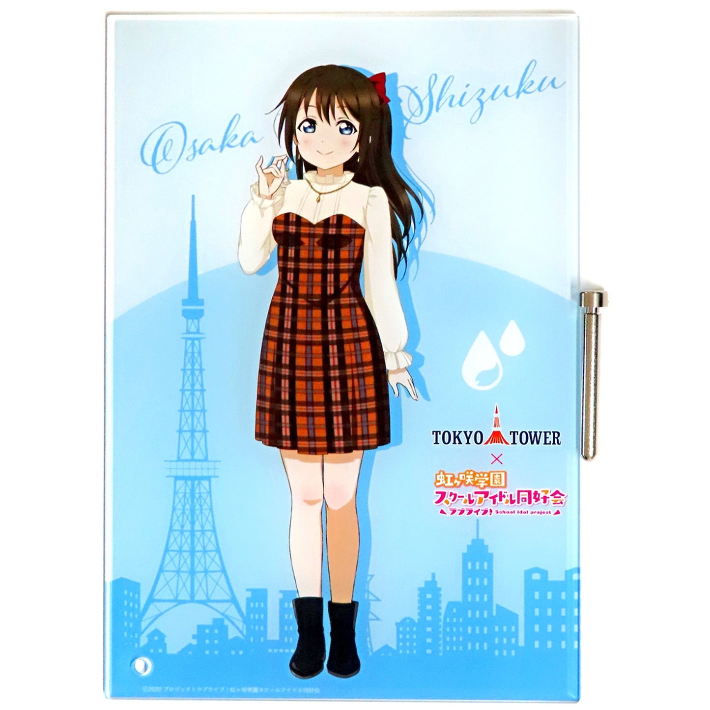 Shizuku Osaka Love Live! Nijigasaki High School Idol Club Limited Illustration Acrylic Board Love Live! Series in Tokyo Tower Winter New Year Tour 2021-2022 [USED]