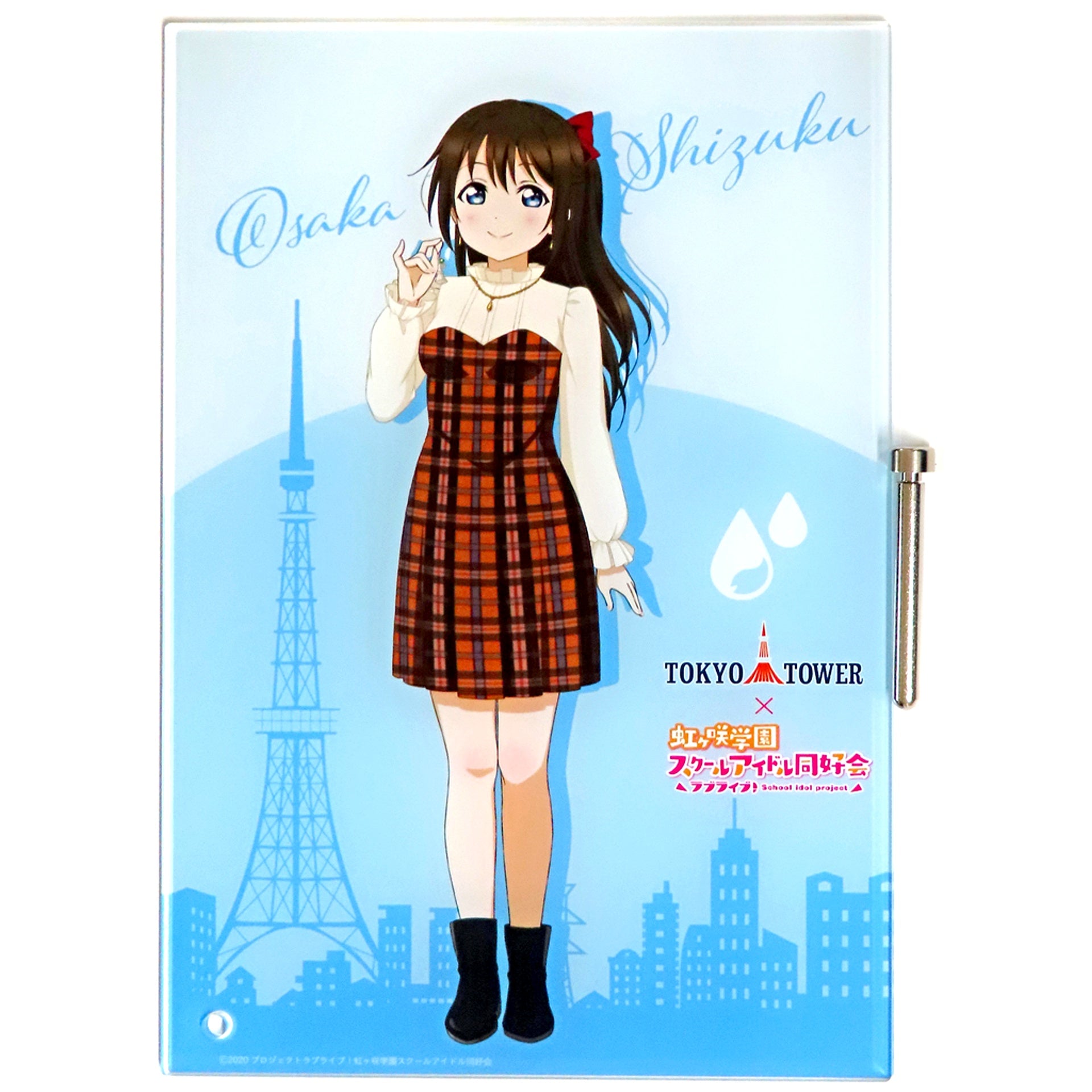 Shizuku Osaka Love Live! Nijigasaki High School Idol Club Limited Illustration Acrylic Board Love Live! Series in Tokyo Tower Winter New Year Tour 2021-2022 [USED]