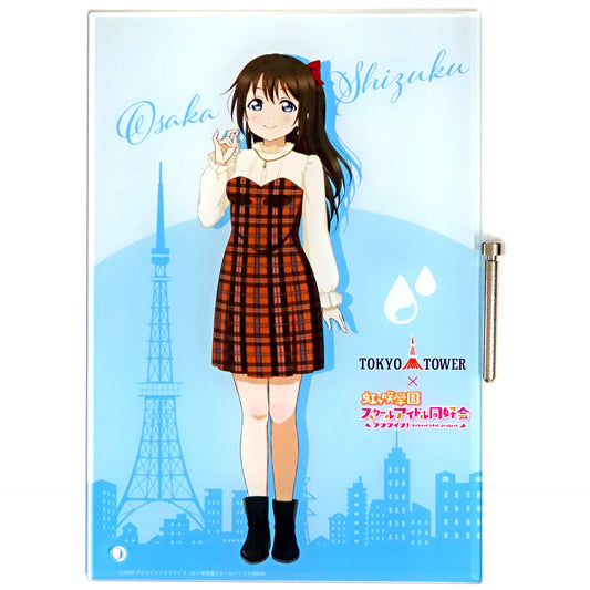 Shizuku Osaka Love Live! Nijigasaki High School Idol Club Limited Illustration Acrylic Board Love Live! Series in Tokyo Tower Winter New Year Tour 2021-2022 [USED]