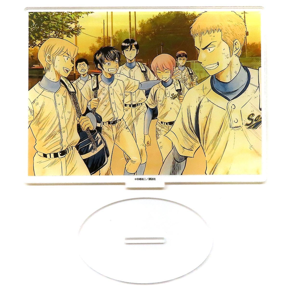 Seido High School 2 Character Acrylic Figure DMM Scratch Ace of Diamond Act II B-4 Prize [USED]