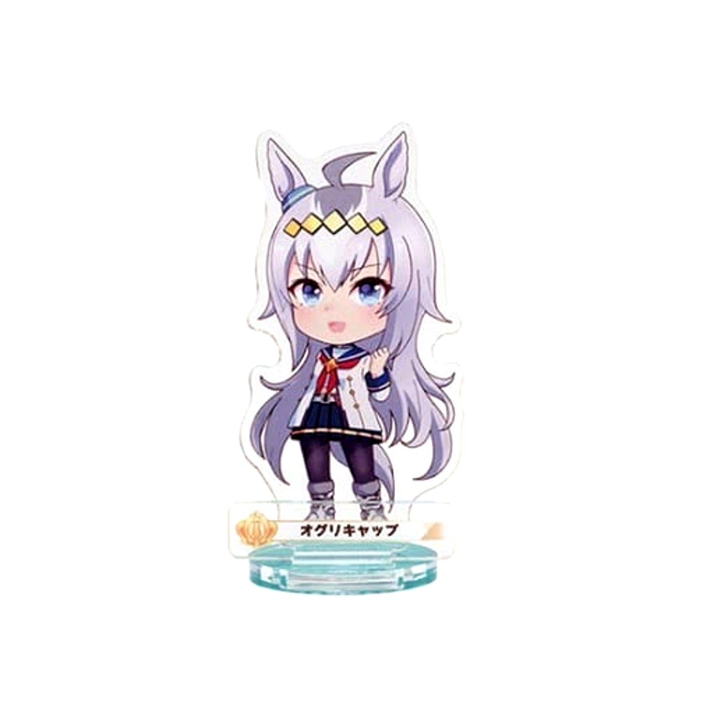 Oguri Cap Uma Musume: Pretty Derby Pose at the Paddock! Acrylic Stand 2 Normal Ver. [USED]