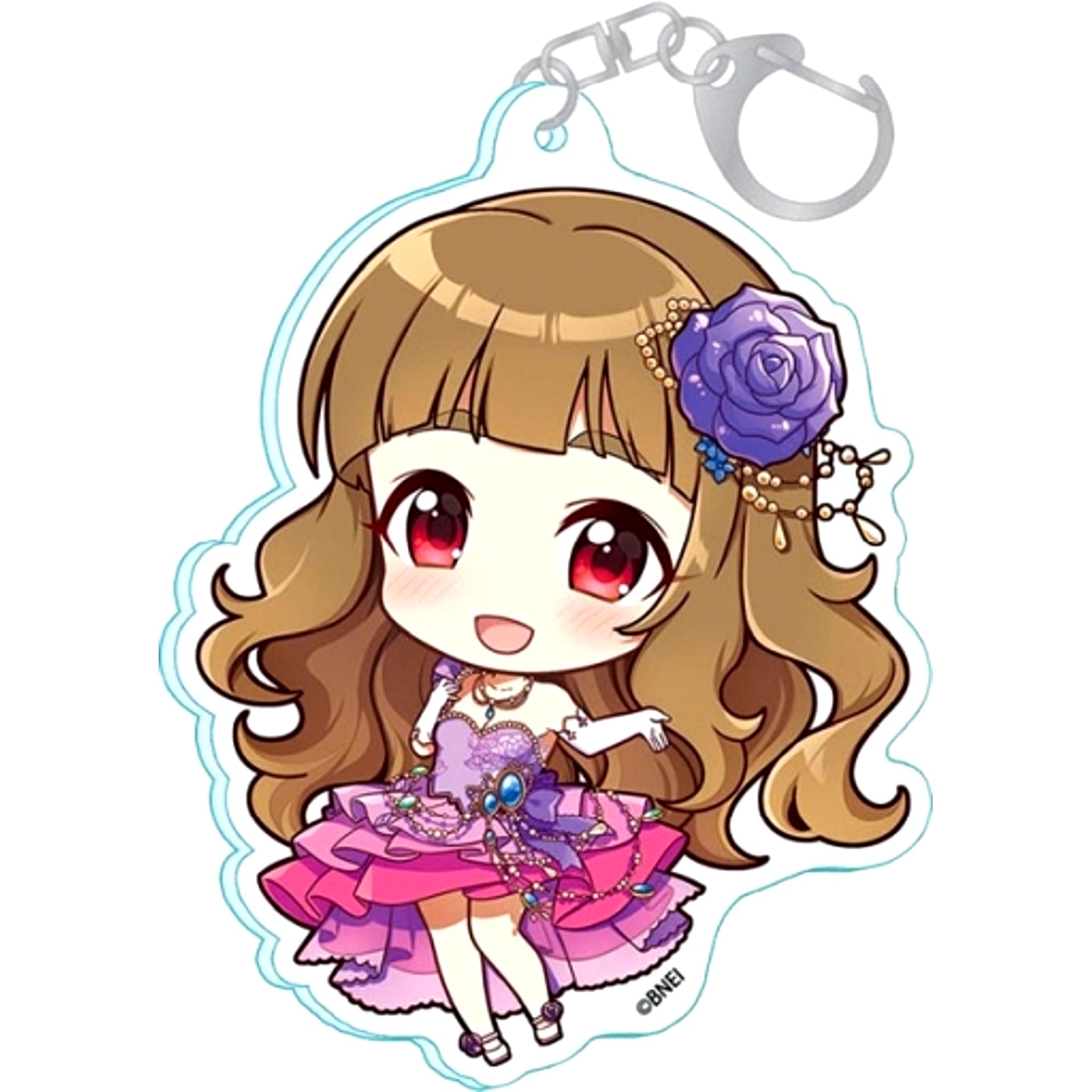Nao Kamiya THE IDOLM@STER Cinderella Girls Puchi Choco Acrylic Keychain [USED]