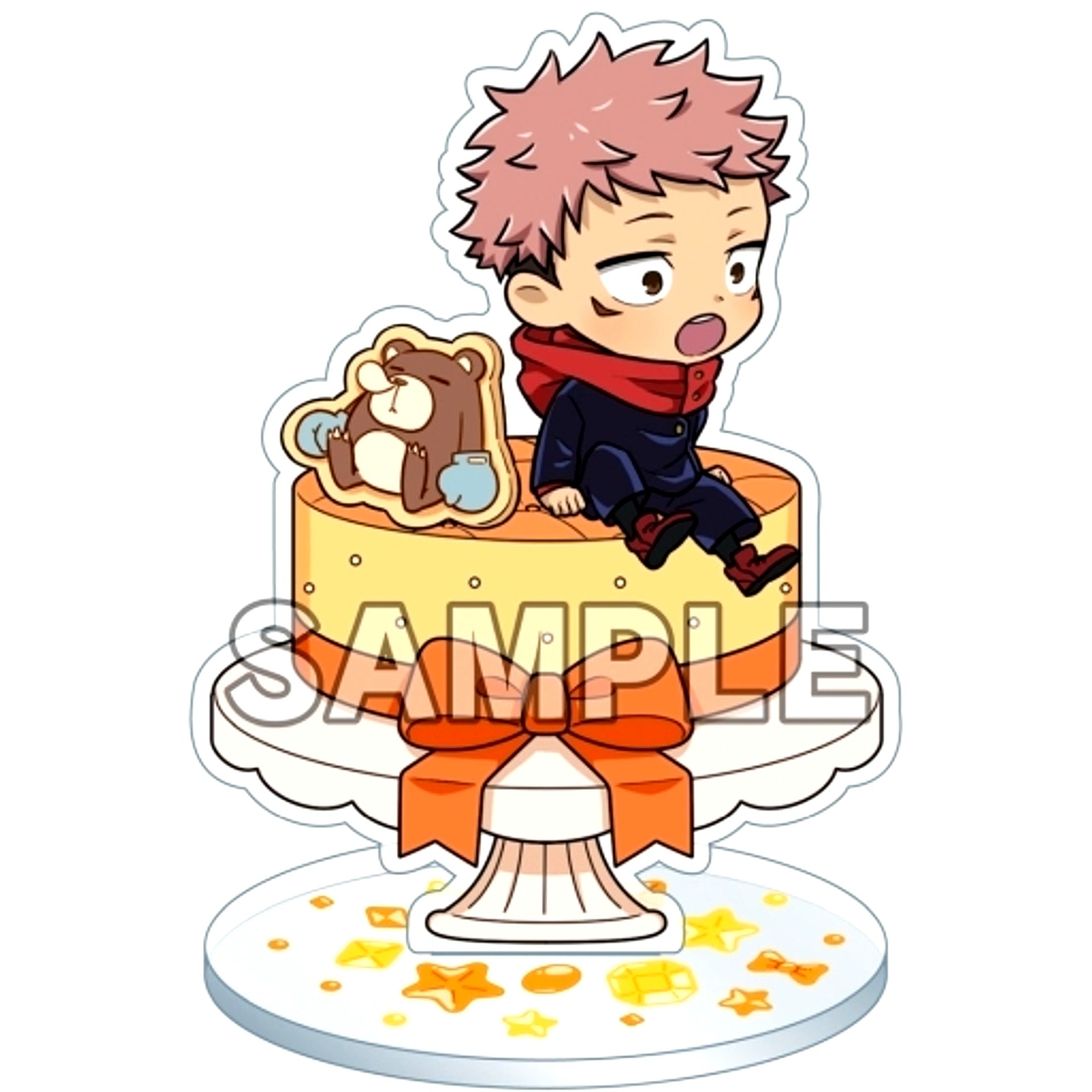 Yuji Itadori Jujutsu Kaisen Sweets Cake Acrylic Stand [USED]