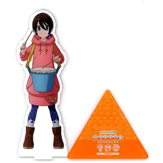 Ena Saito Yuru Camp Acrylic Stand Music Festival 2021 [USED]