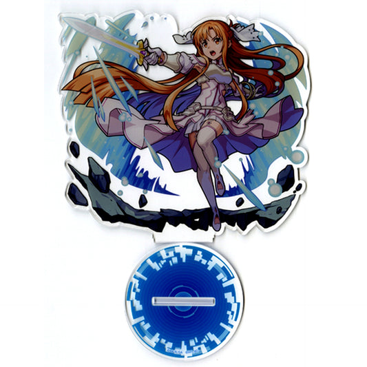 Asuna Goddess of Creation Stacia Monster Strike x Sword Art Online Alicization BIG Acrylic Stand [USED]