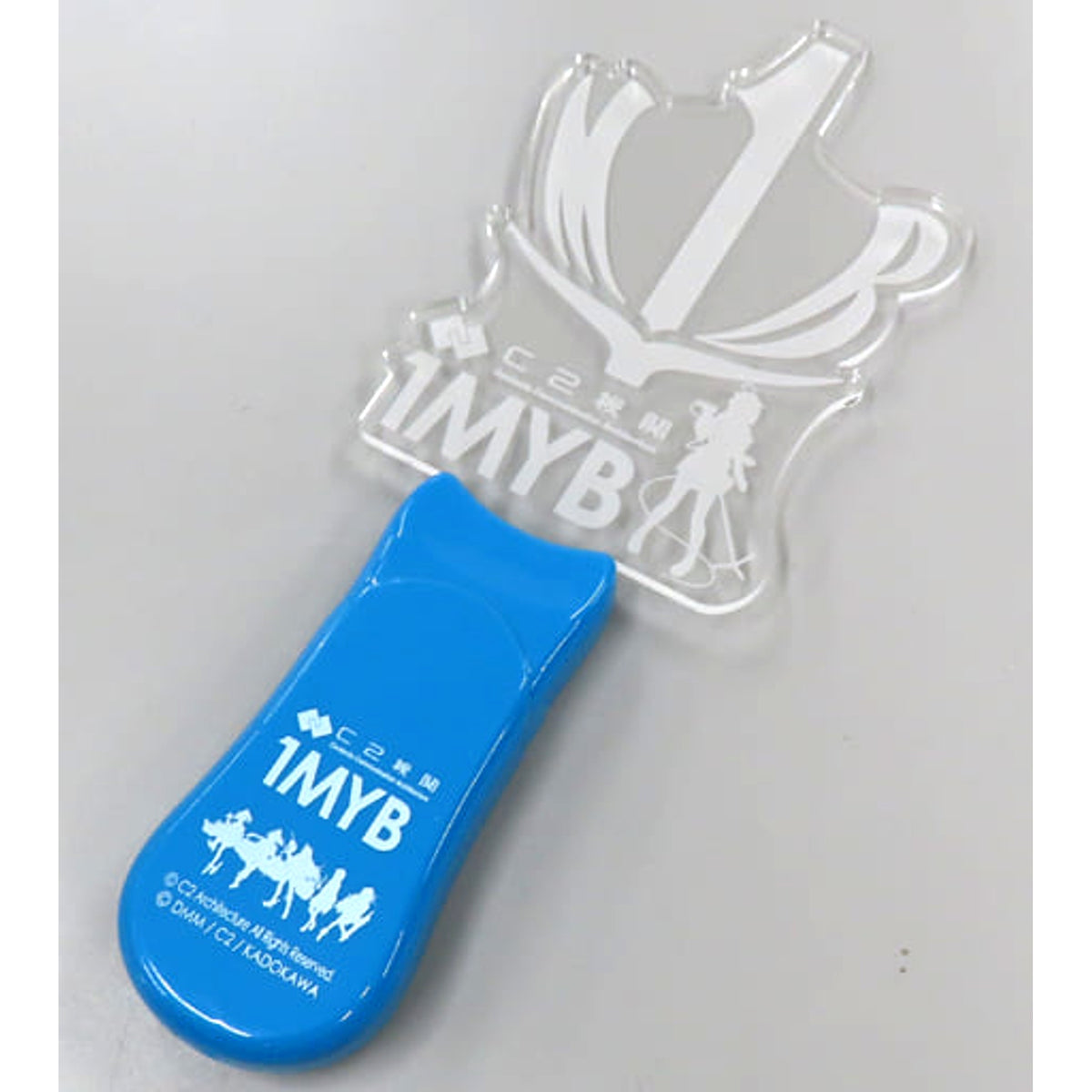 Kantai Collection -KanColle- Logo C2 Kikan 1MYB Official Acrylic Penlight Saitama Naval District C2 Organization 1Myb Xmas Live Exclusive [USED]