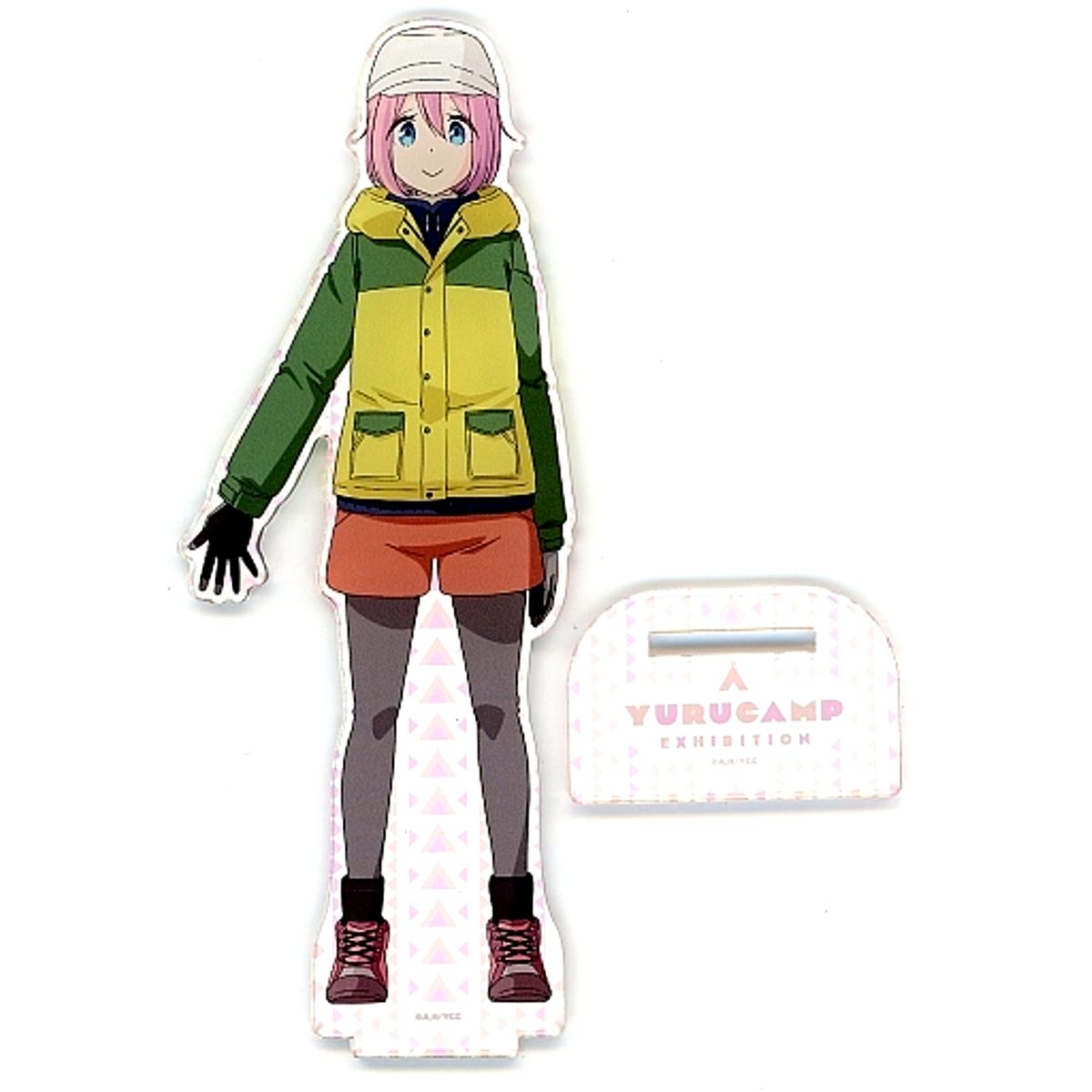 Nadeshiko Kagamihara Acrylic Stand Anime + Movie Laid-Back Camp: The Movie Exhibition Things That Change Things That Don't [USED]