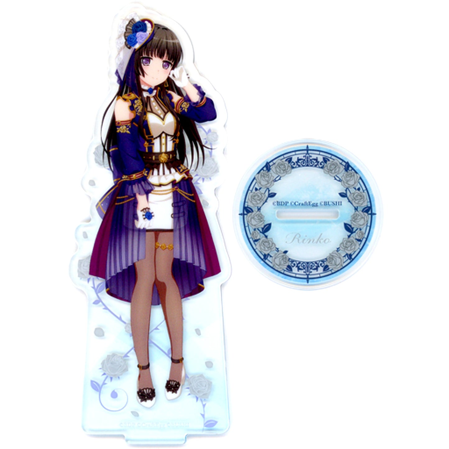 Rinko Shirokane BanG Dream! Girls Band Party! Roselia Solo Live Episode of Roselia Acrylic Stand [USED]