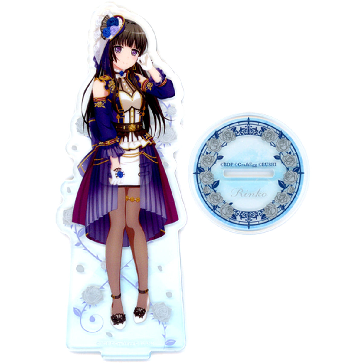 Rinko Shirokane BanG Dream! Girls Band Party! Roselia Solo Live Episode of Roselia Acrylic Stand [USED]