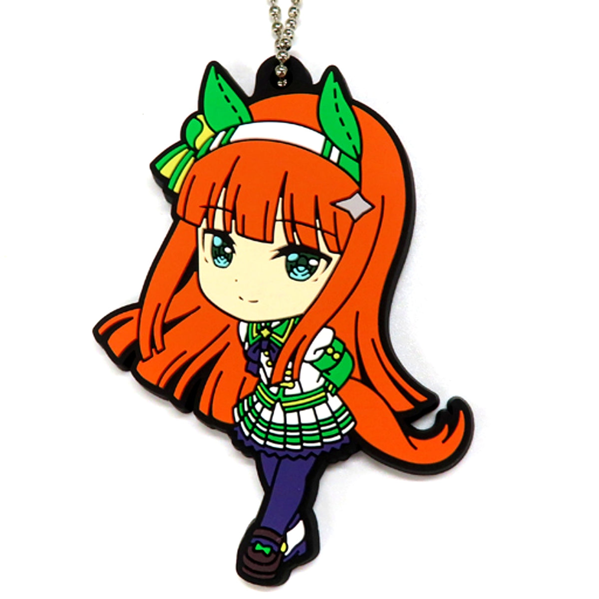 Silence Suzuka I Prize Rubber Mascot Kyun Chara Illustrations Ichiban Kuji Umamusume Pretty Derby Part 2 [USED]