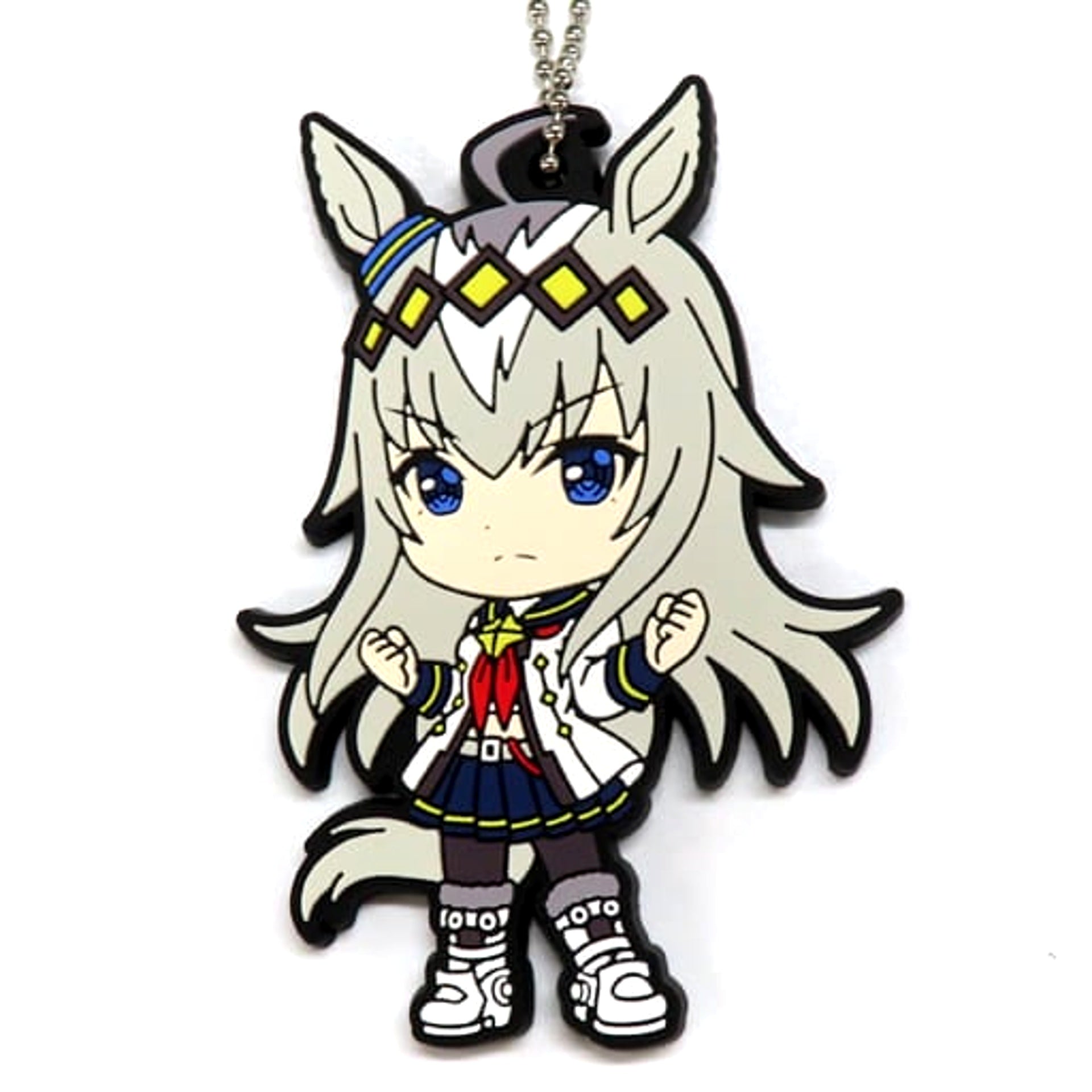 Umamusume: Pretty Derby Oguri Cap Ichiban Kuji Part 2 Rubber Mascot Kyunchara Illustrations Prize I Keychains [USED]