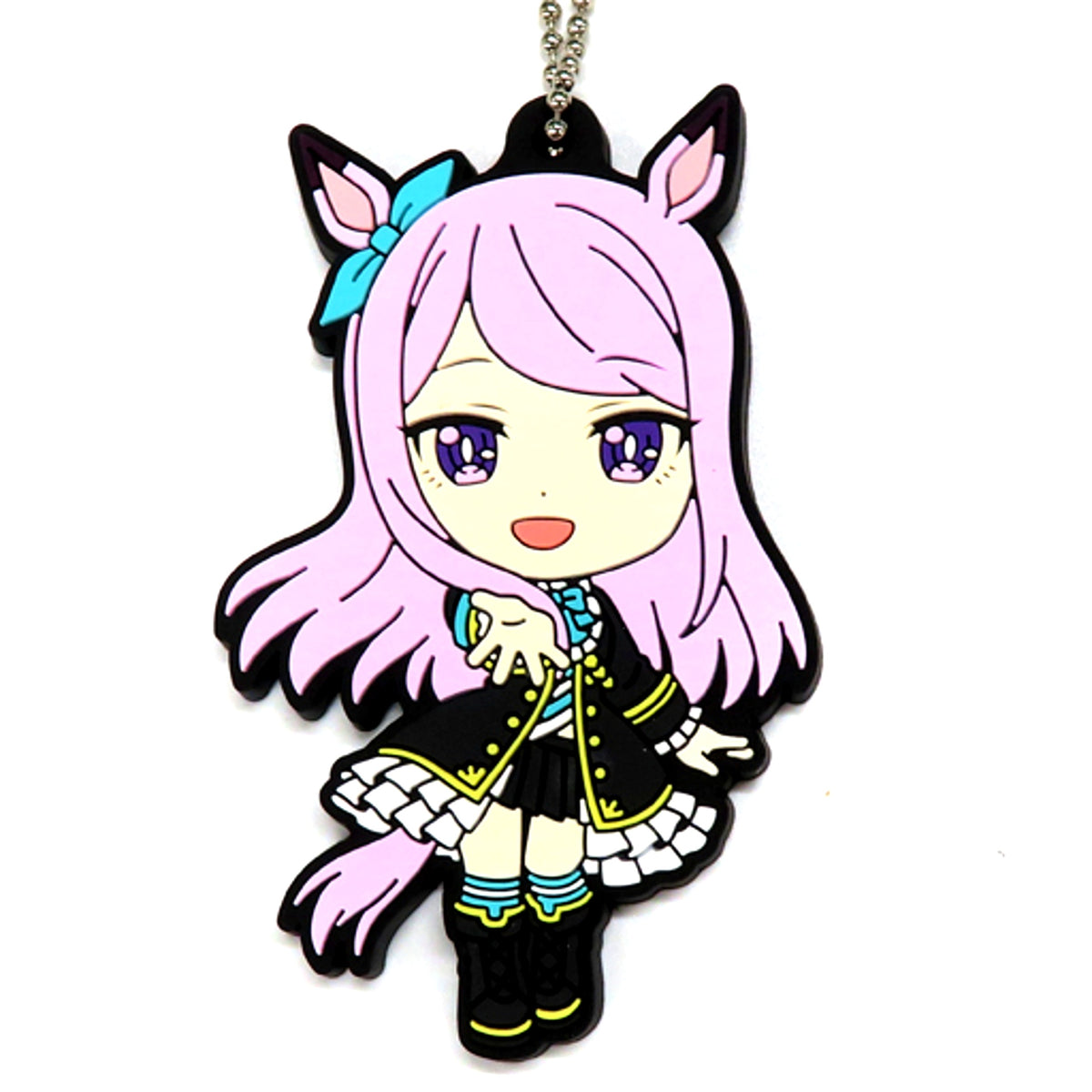 Mejiro McQueen I Prize Rubber Mascot Kyun Chara Illustrations Ichiban Kuji Umamusume Pretty Derby Part 2 [USED]